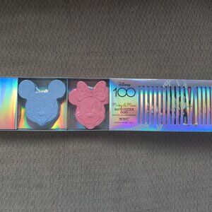 Disney 100 Mickey & Minnie Bath Fizzer Duo Mad Beauty Vanilla